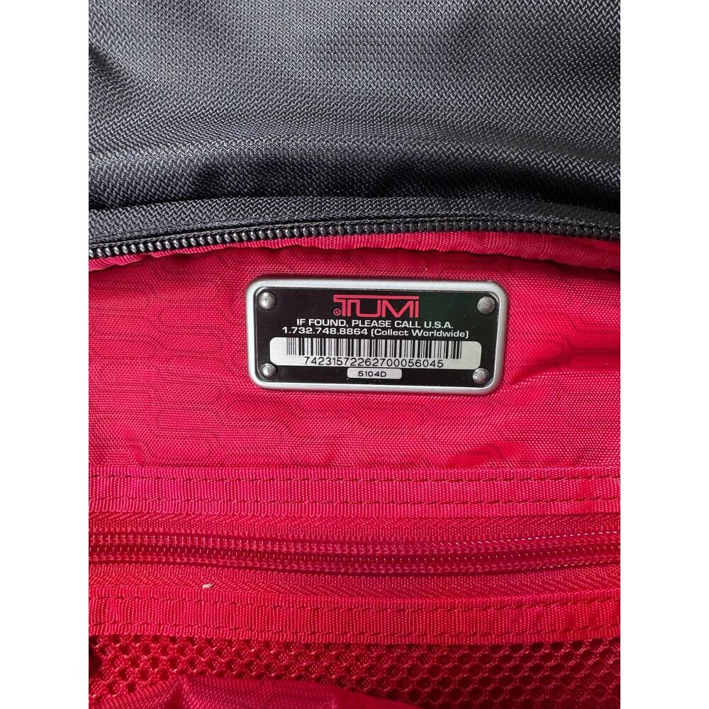 TUMI T-Tech 5104D Black Nylon One Shoulder Sling Backpack Crossbody5 - Picture 9 of 15